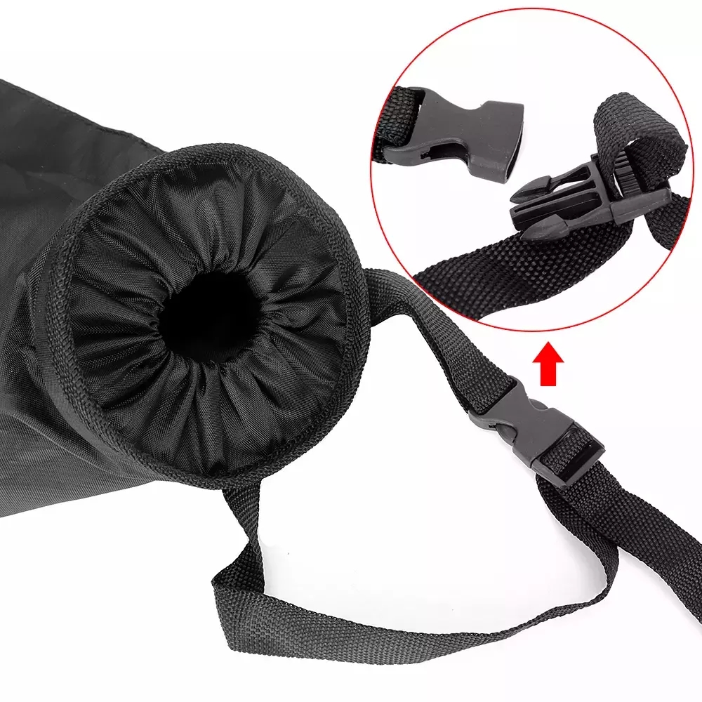 Waterproof  car back seat organizer umbrella trash can trash bin bag for car