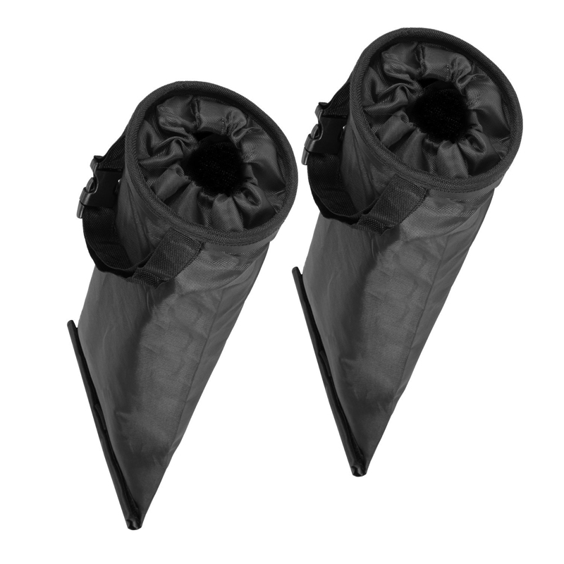 Waterproof  car back seat organizer umbrella trash can trash bin bag for car