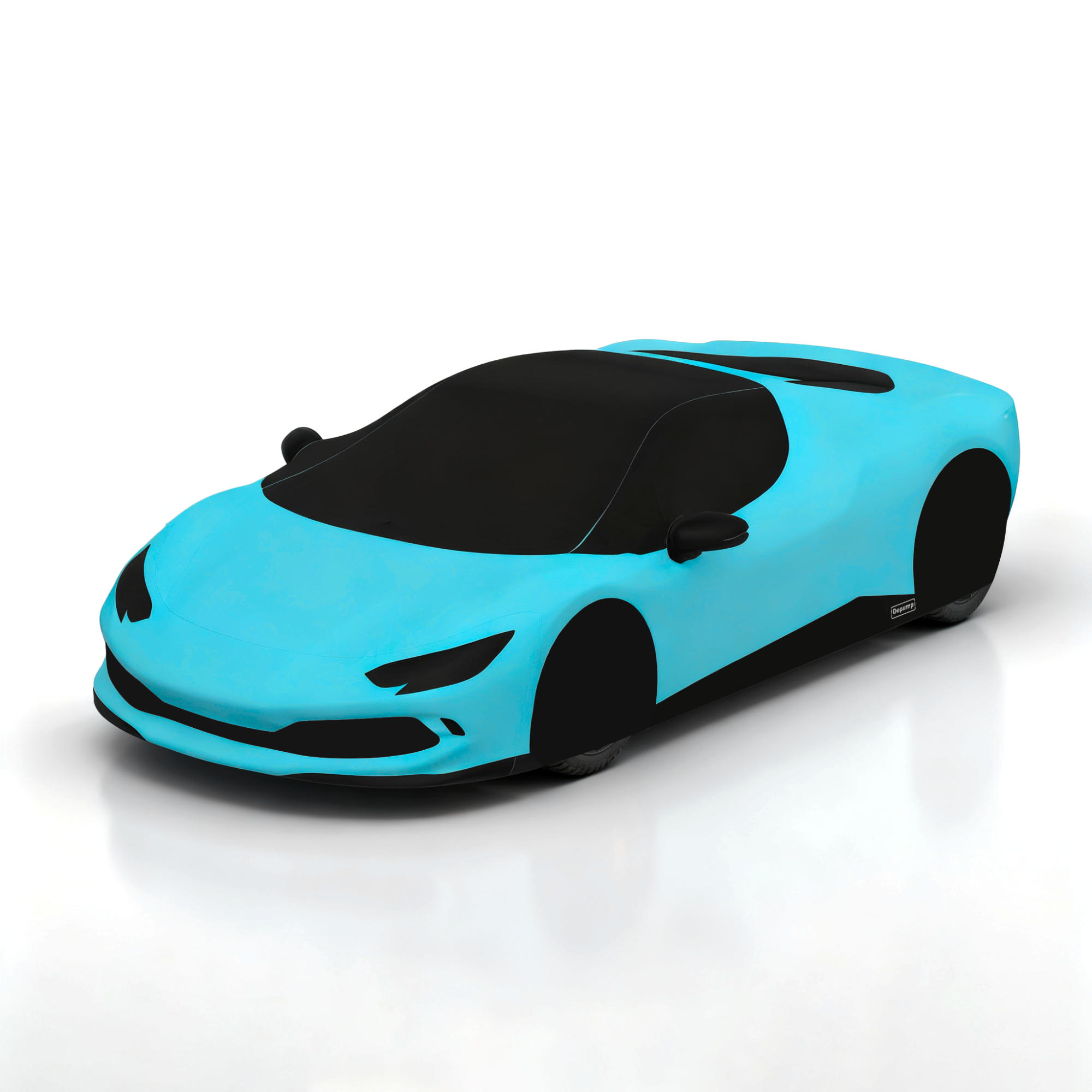 Depump car cover tailored for:Ferrari 296 GTS（Minimalist） | 📦Free shipping | 🚛Delivery in one week