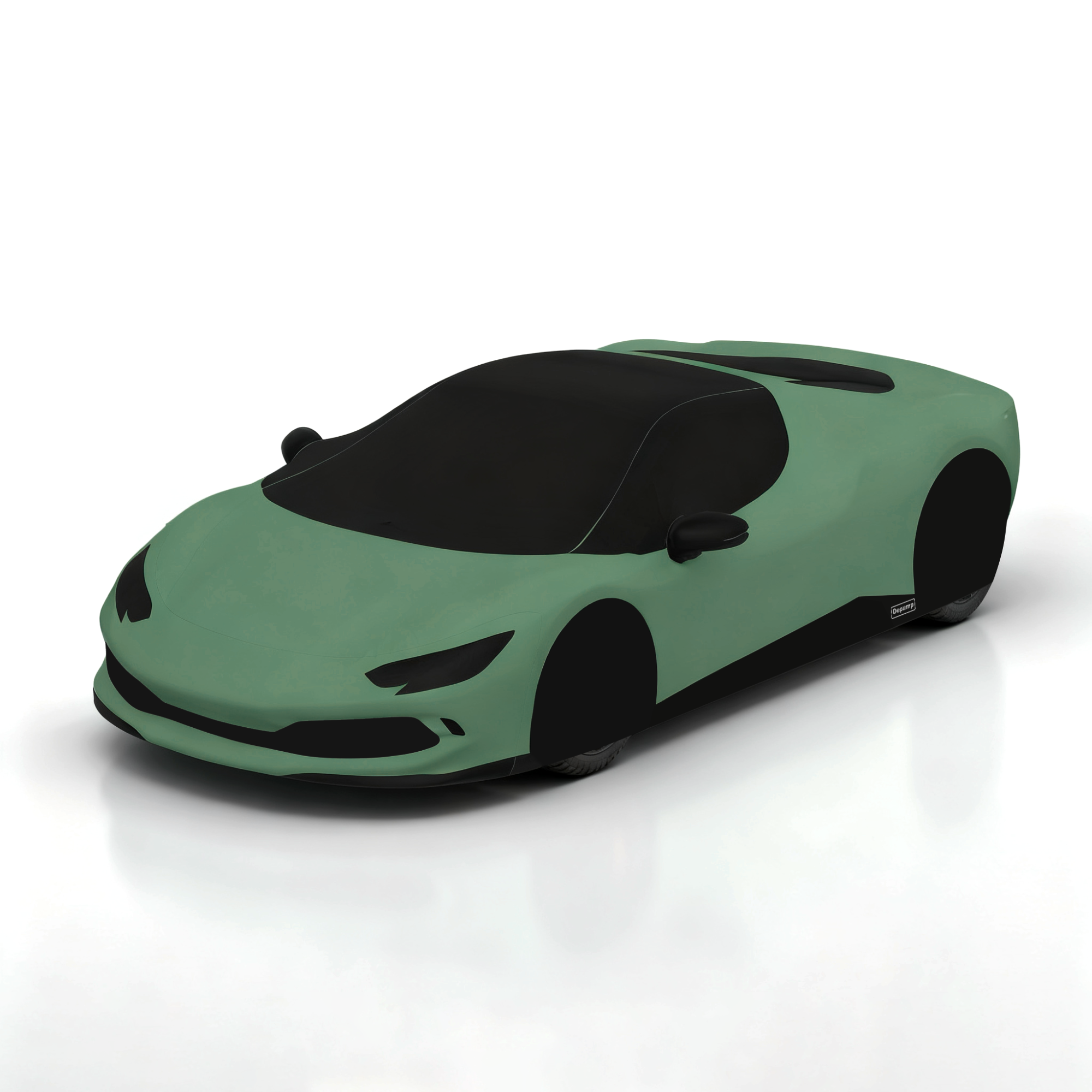 Depump car cover tailored for:Ferrari 296 GTS（Minimalist） | 📦Free shipping | 🚛Delivery in one week