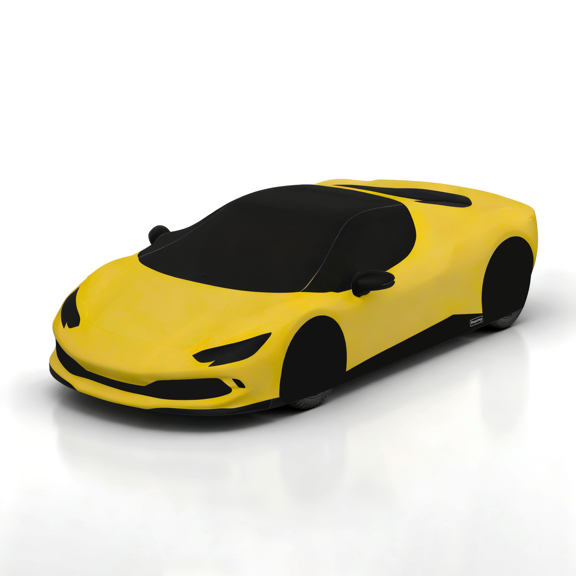 Depump car cover tailored for:Ferrari 296 GTS（Minimalist） | 📦Free shipping | 🚛Delivery in one week