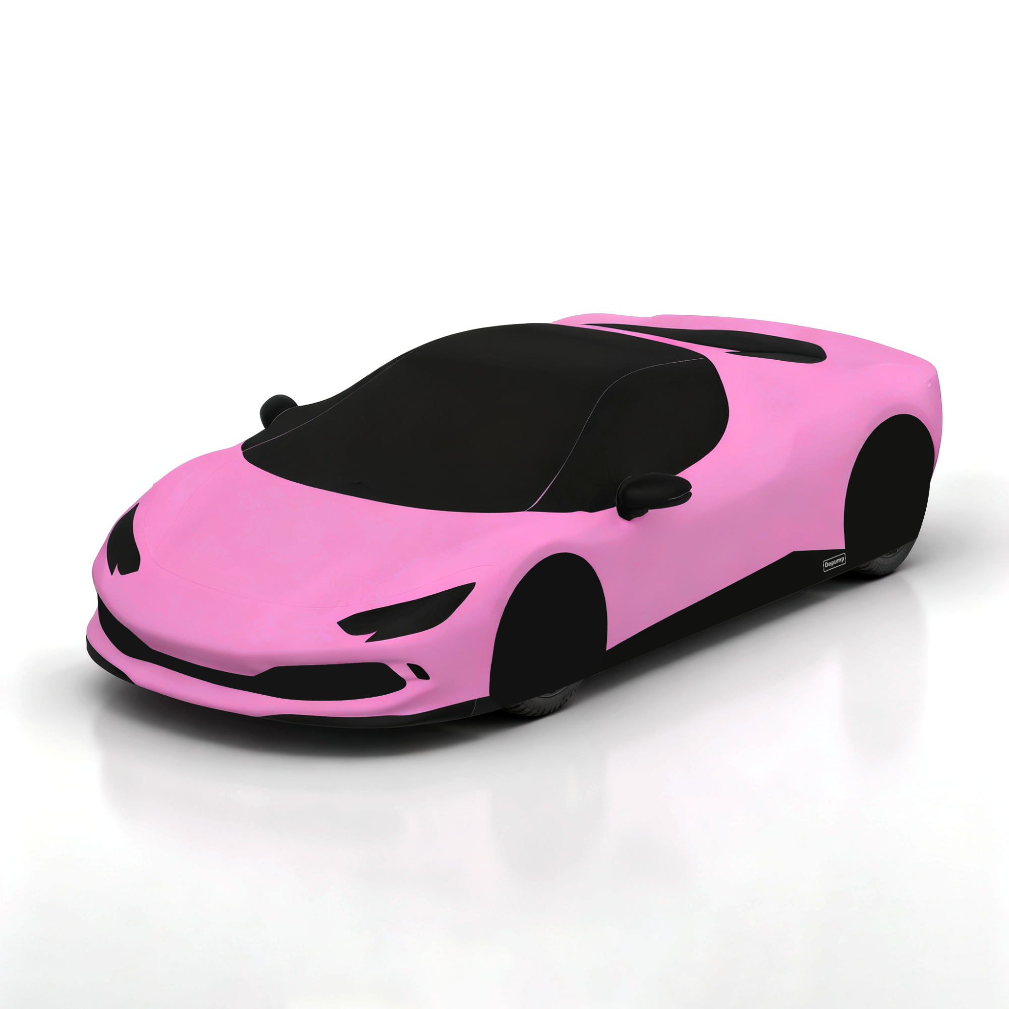 Depump car cover tailored for:Ferrari 296 GTS（Minimalist） | 📦Free shipping | 🚛Delivery in one week