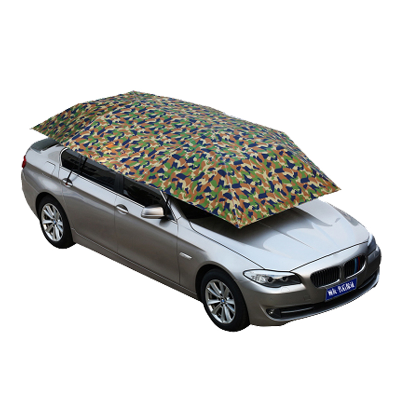 ZY-D-033 Automatic roof oxford cloth top up portable car sun shade umbrella