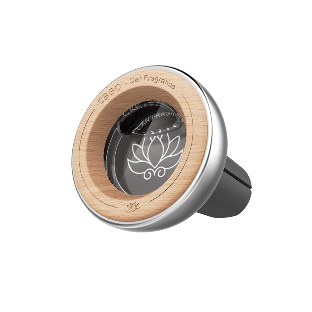 New Design Customizable Aromatherapy Essential Oil Car Perfume Diffuser Car Air Freshener Vent Clip
