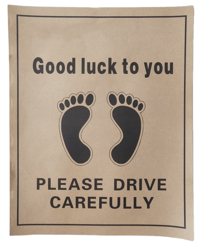 Custom printed personalized car foot mat carpet universal car paper floor mat with logo