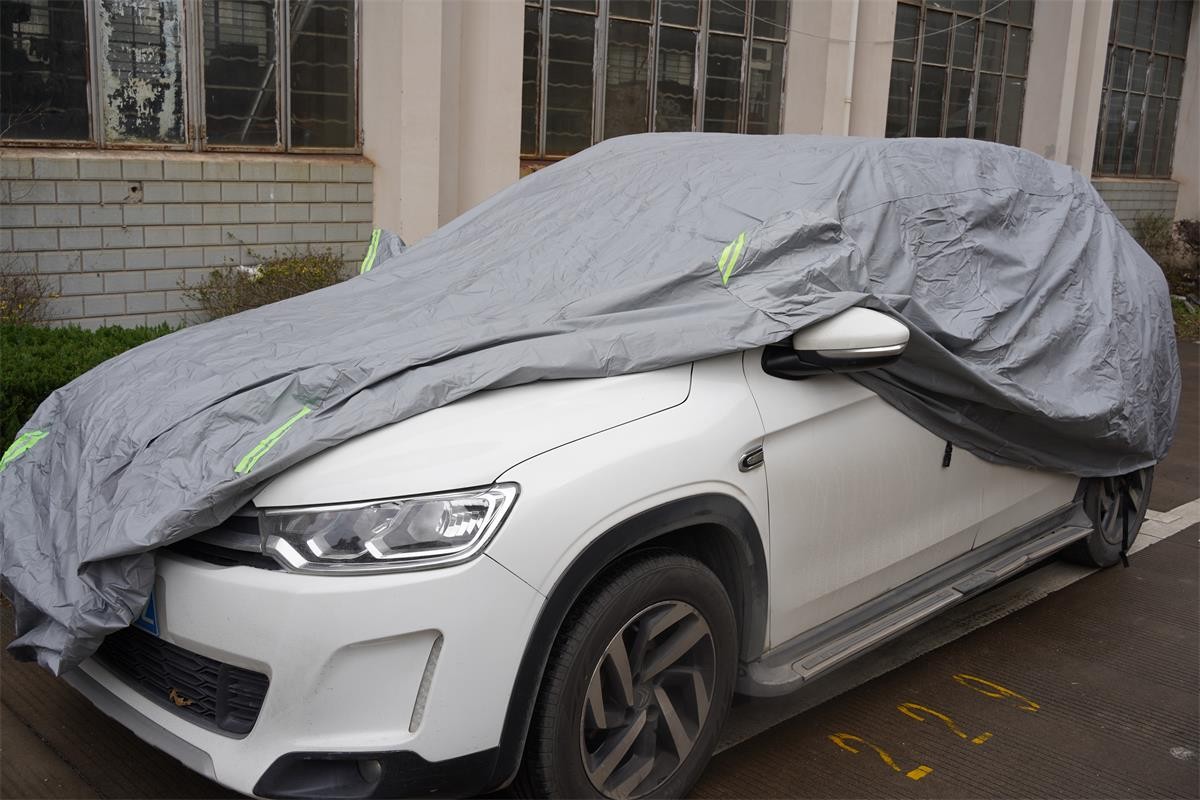 Hot Sell PEVA Cotton Lining All Weather Protection Car Cover Rain Sun Snow Dust Waterproof Car Cover