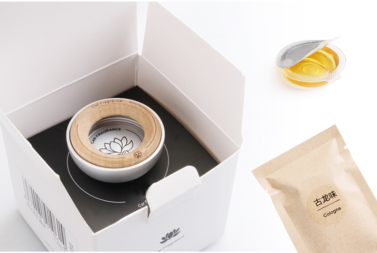 New Design Customizable Aromatherapy Essential Oil Car Perfume Diffuser Car Air Freshener Vent Clip