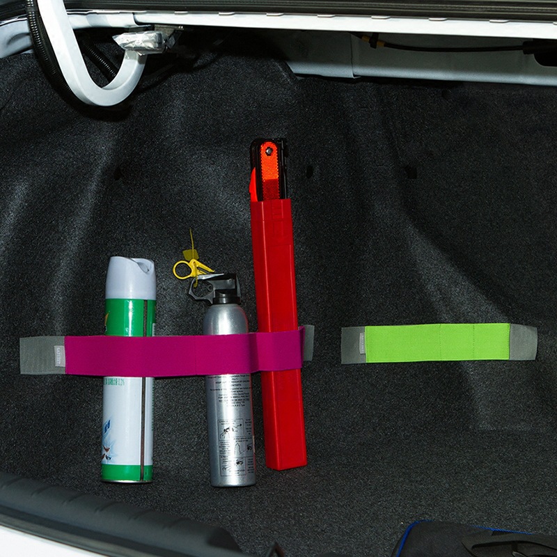 Luggage straps car fixing straps Trunk debris velcroe luggage straps car Trunk storage organizer