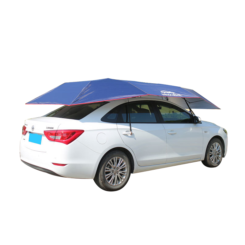 ZY-D-033 Automatic roof oxford cloth top up portable car sun shade umbrella