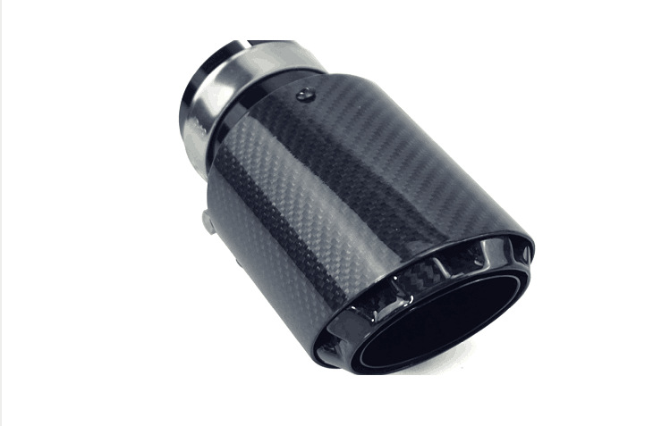 Dia 89 101 114mm style exhaust muffler tip pipe for car Single straight outlet tail throat pipe