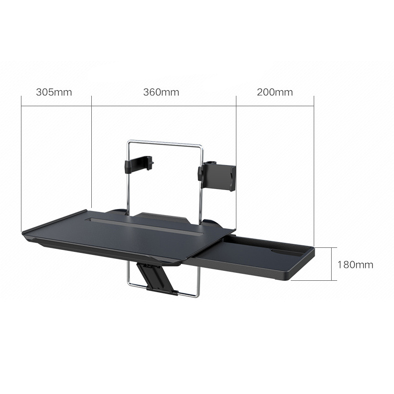 Auto Steering Wheel Desk Car Travel Table Fits Most Vehicles Steering Wheels Car Back Seat Organizer