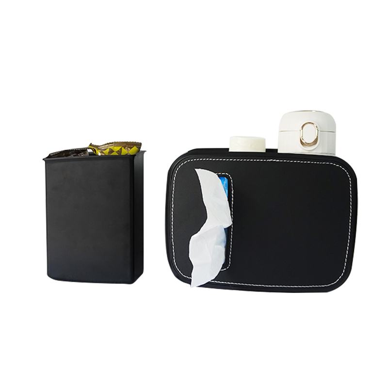 New Arrival Back Seat Hanging Car Organizer Car Multifunctional Storage Box Universal Car Trash Can