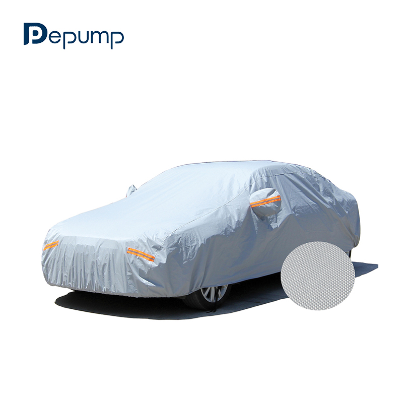 Hot Sell PEVA Cotton Lining All Weather Protection Car Cover Rain Sun Snow Dust Waterproof Car Cover