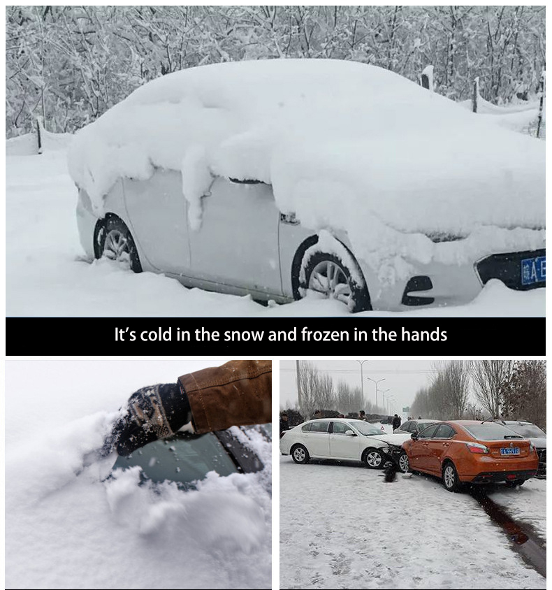 Portable waterproof Protector PEVA half Car Cover Windscreen Snow Ice Frost Dust proof Cover