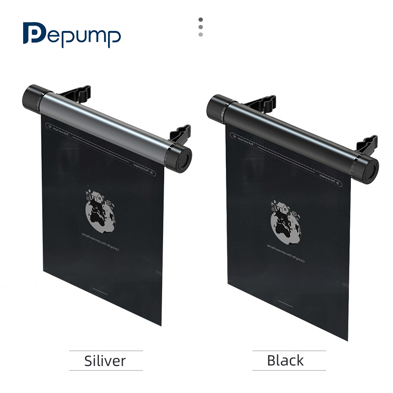 Vehicle mounted garbage bag roll disposable garbage bag and hidden hanging folding car phone holder