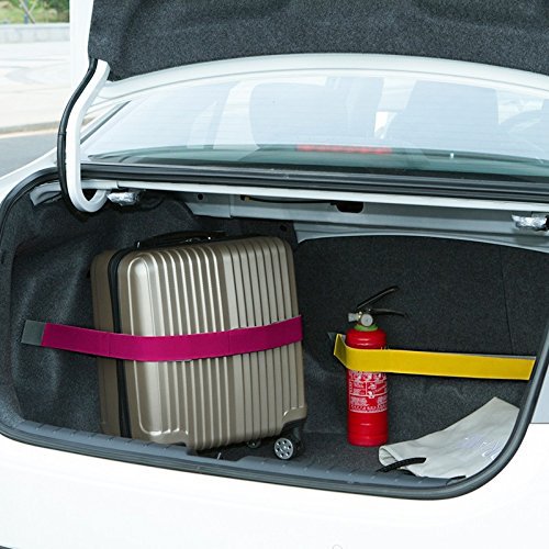 Luggage straps car fixing straps Trunk debris velcroe luggage straps car Trunk storage organizer