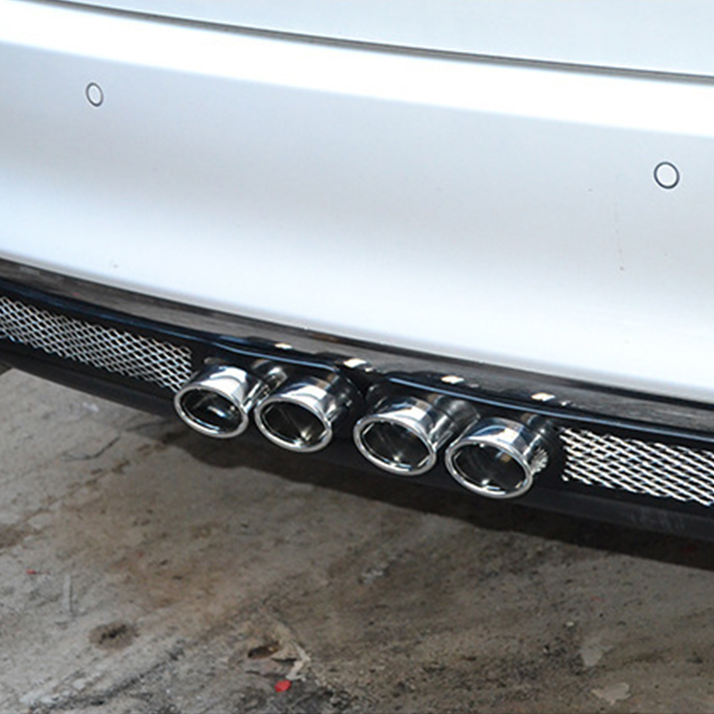 New design car modification parts Simulated Grid Exhaust Tail Pipe Decoration Sticker for DIY car