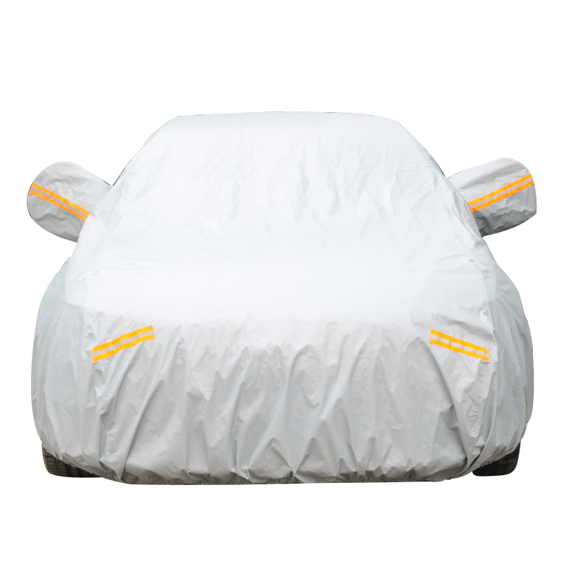 Hot Sell PEVA Cotton Lining All Weather Protection Car Cover Rain Sun Snow Dust Waterproof Car Cover