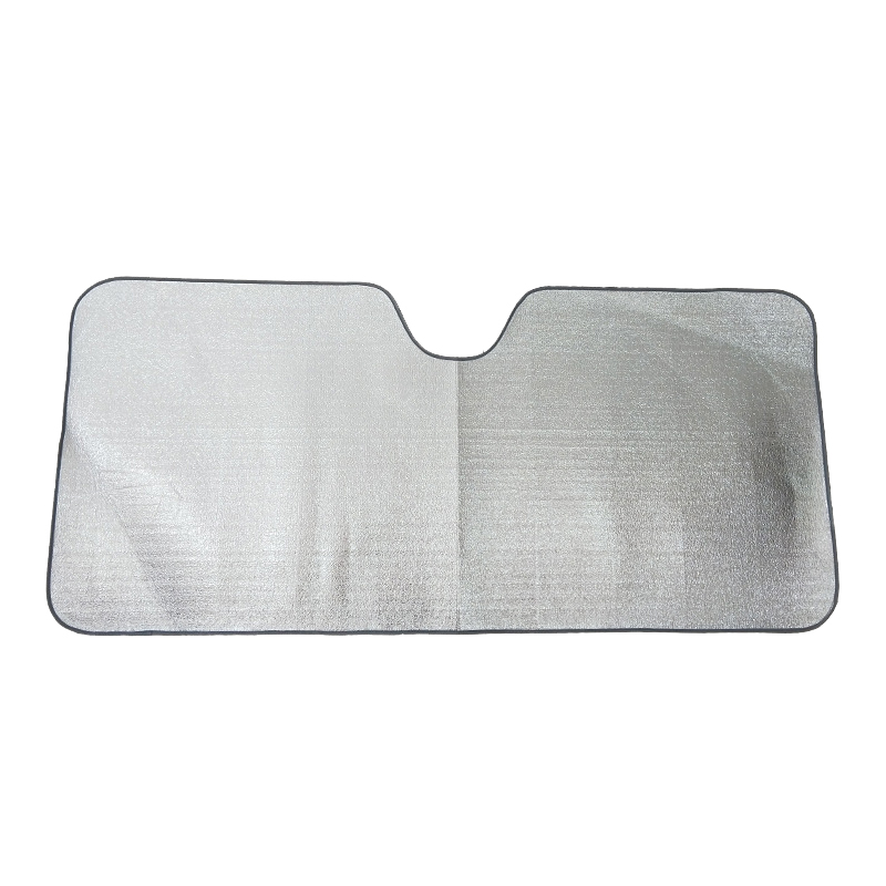 ZY-Q-045 car Front glass laser aluminum car sunshades protector car windshield Foldable sun shade