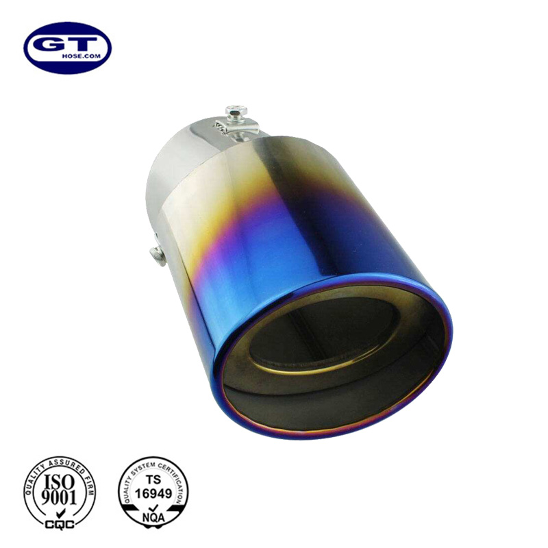 Quality Assurance Professional Sport Double Exhaust Tail Throat Pipe