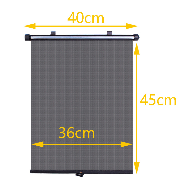 Automatic PVC car side windshield sunshade Telescopic Retractable Block Automotive Sun Insulation