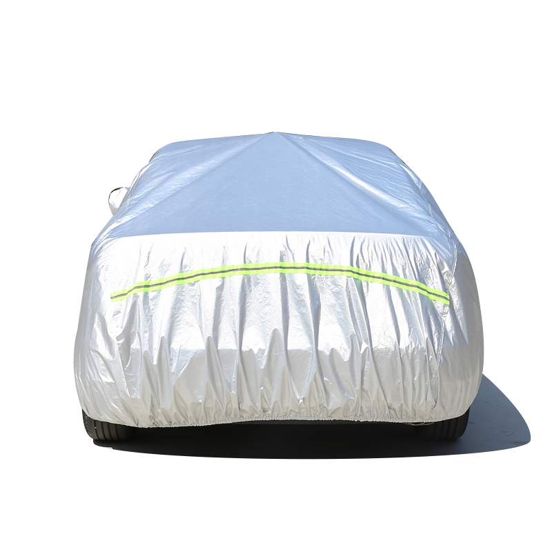 CY-S-063 Outdoor uv protection Waterproof Oxford Cloth plus cotton zipper door car cover