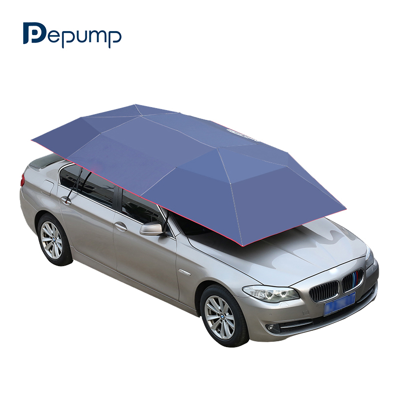 ZY-D-033 Automatic roof oxford cloth top up portable car sun shade umbrella