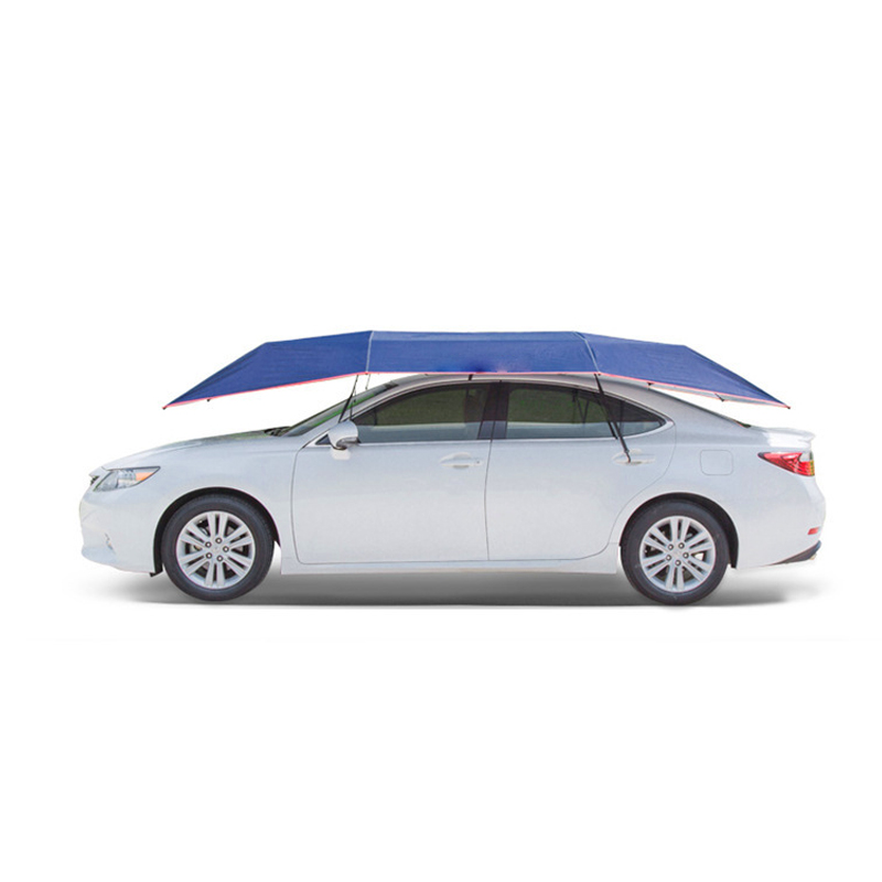 ZY-D-033 Automatic roof oxford cloth top up portable car sun shade umbrella