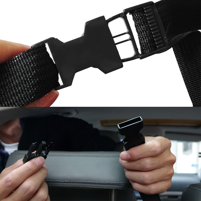 Hanging Car Seat Storage Bag Car Trunk Organizer With Multi-Pocket