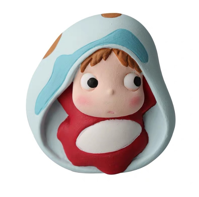 Adorable Cartoon Baby Girl Resin Figurine Resin Doll Table Automobile Decor car vent air freshener