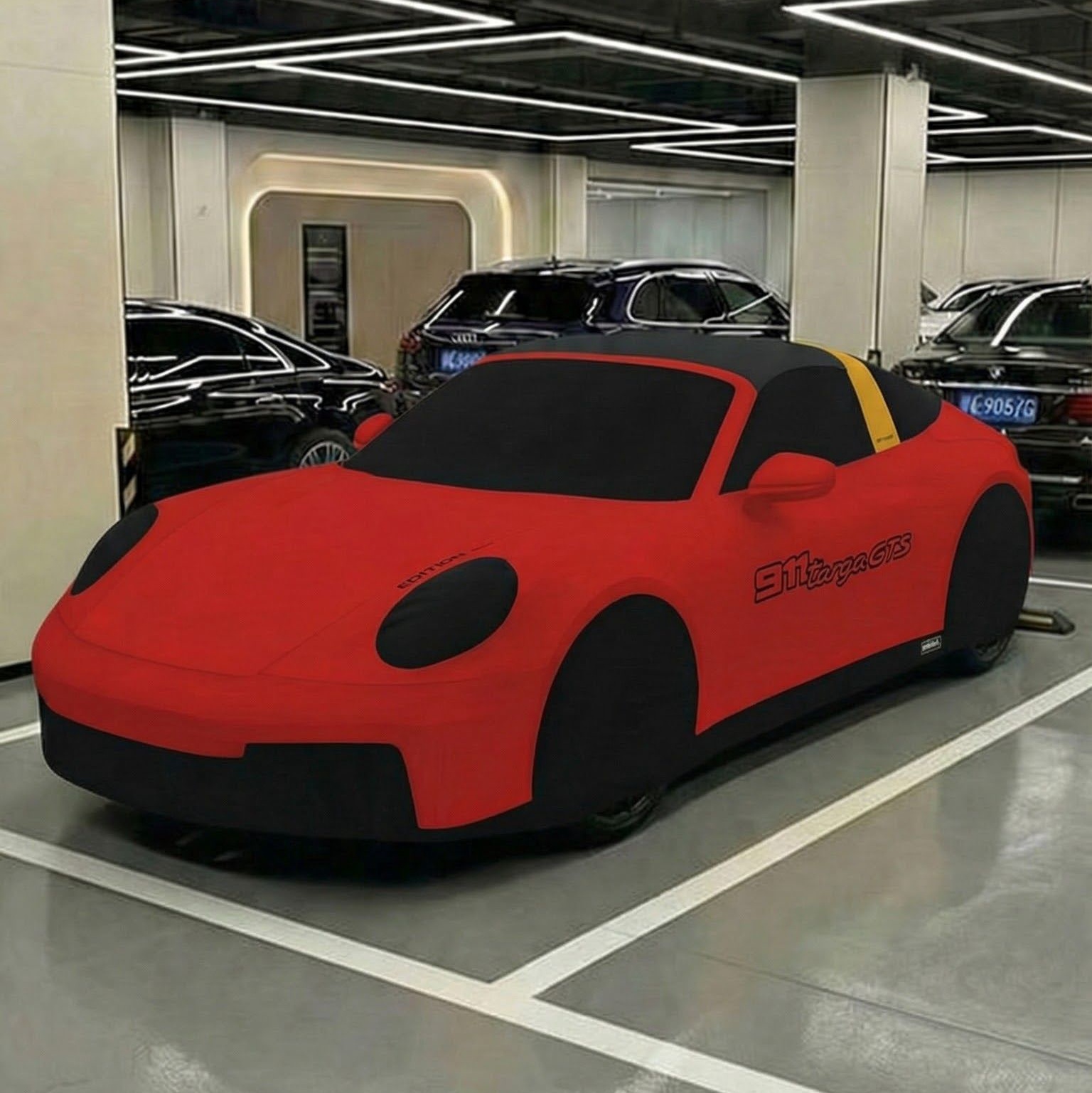 Depump car cover tailored for:Porsche 911 Targa GTS（Collector's Edition in Minimalist） | 📦Free shipping | 🚛Delivery in one week