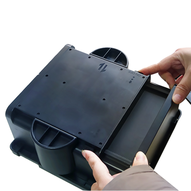 Car armrest storage box without installation