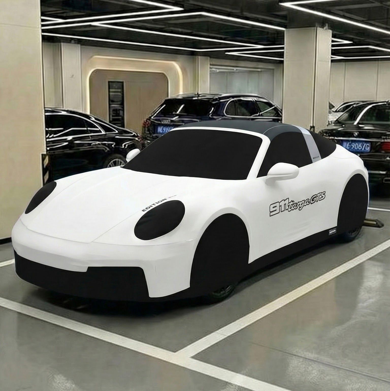 Depump car cover tailored for:Porsche 911 Targa GTS（Collector's Edition in Minimalist） | 📦Free shipping | 🚛Delivery in one week